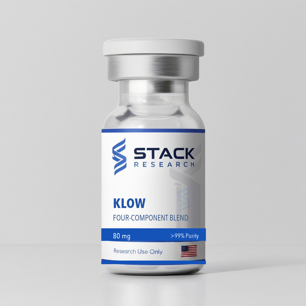 Stack Research KLOW 80 mg total product package