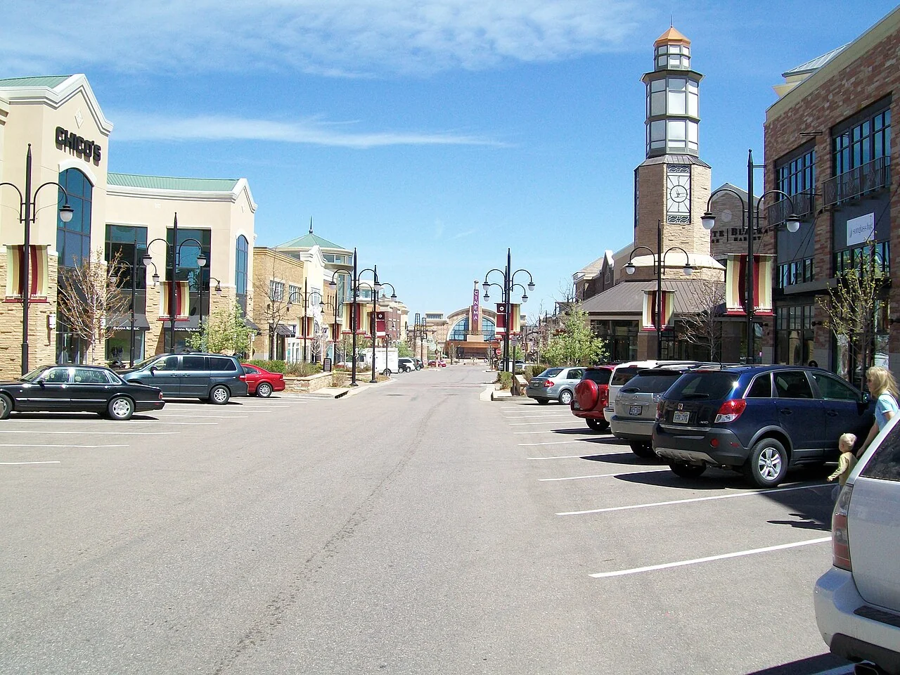The Southlands shopping mall in Aurora